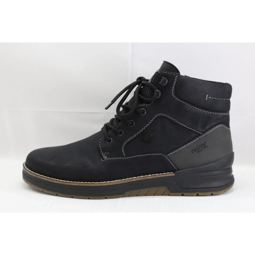 Rieker Black Casual Closed Men'S Boots 32330-00 Tex Antisteress Light Waterrepel